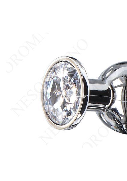 Анальная пробка металлическая TOY JOY Diamond, L, 13 × 9,5 см TJ10272L фото Анальная пробка металлическая TOY JOY Diamond, L, 13 × 9,5 см TJ10272L фото