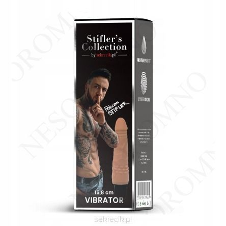 Вібратор реалістичний Stiflers Collection бежевий, 15.8 х 4.5 см MG59590 фото