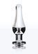 Анальная пробка металлическая TOY JOY Diamond, L, 13 &times; 9,5 см TJ10272L фото 3