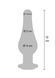 Анальная пробка металлическая TOY JOY Diamond, L, 13 &times; 9,5 см TJ10272L фото 5