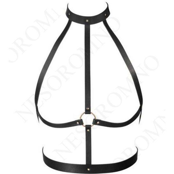 Портупея MAZE Bijoux Indiscrets з кільцем, чорна O\S B0225 фото