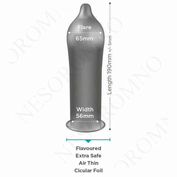 Презервативи EXS Air Thin Feel із латексу високої якості (ціна за упаковку, 3 шт.) EXS16839 фото