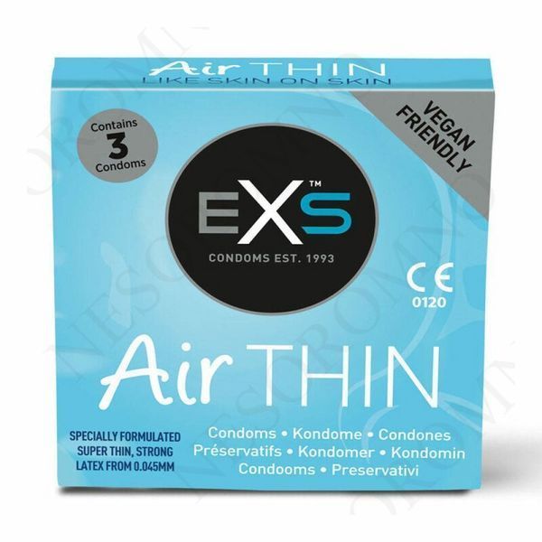Презервативи EXS Air Thin Feel із латексу високої якості (ціна за упаковку, 3 шт.) EXS16839 фото
