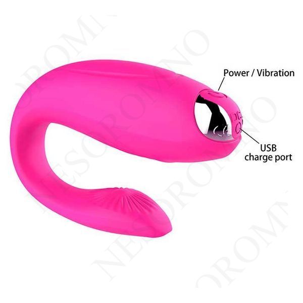 Вібратор для пар G-Sex USB Фіолетовий X0000980-2 фото