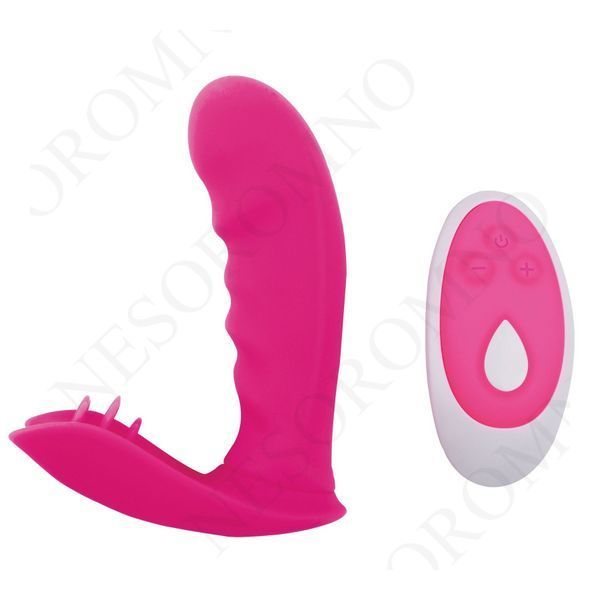 Вібратор із кліторальною стимуляцією Chisa Intimate Melody Strapless Strap-on, рожевий 707062 /CN-613970706 фото