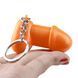 Брелок у вигляді пеніса на пружині Roomfun SEXY MOBILE Key Ring помаранчевий 31487 / QT-028 orange фото 1