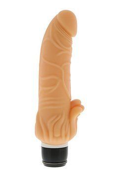 Вібромасажер PURRFECT SILICONE CLASSIC 7INCH, FLESH DT20777 фото