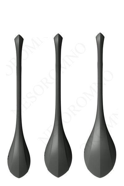 Набір вагінальних кульок Satisfyer Yoni Power 2 чорний T360188 фото