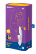 Подвійний смарт-вібратор SATISFYER DOUBLE FLEX білий T360386 фото 4
