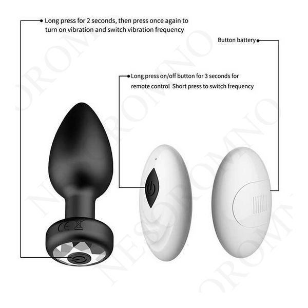 Анальна пробка Magic Motion Equinox USB з Д/У - Чорний - 9*3,5 см - Анальні іграшки X0000711 фото