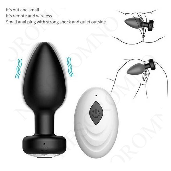 Анальна пробка Magic Motion Equinox USB з Д/У - Чорний - 9*3,5 см - Анальні іграшки X0000711 фото