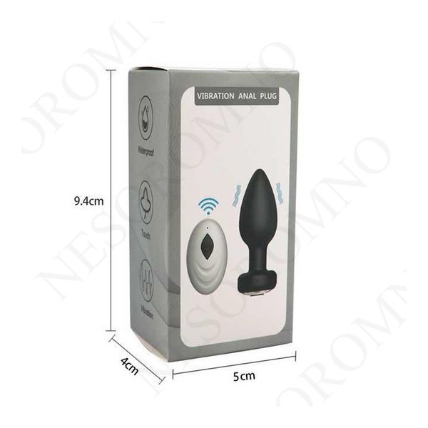Анальна пробка Magic Motion Equinox USB з Д/У - Чорний - 9*3,5 см - Анальні іграшки X0000711 фото