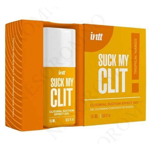 Гель для кліторальної стимуляції Intt Suck My Clit Wild Tropical Mango, 15 мл INT16455 фото