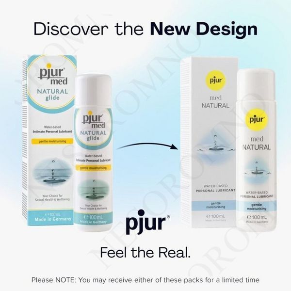 Гель Pjur Med Natural Glide зволожуючий, 100 мл PJ5815 фото