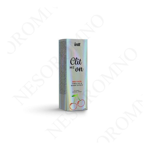 Кліторальні краплі з ефектом, що звужує і зігріває INTT Clit Me On Red Fruits червоних фруктів, 12 мл IN16202 фото