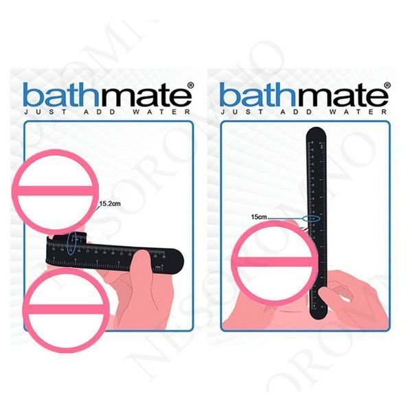 Лінійка для вимірювання члена Bathmate Measuring Gauge V2 26 см Чорна X00001318 фото