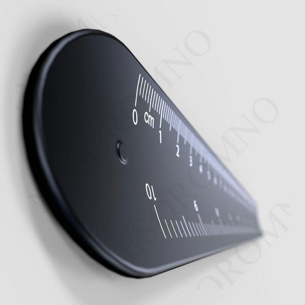 Лінійка для вимірювання члена Bathmate Measuring Gauge V2 26 см Чорна X00001318 фото