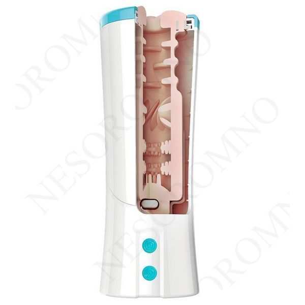 Мастурбатор із фрикціями PRETTY LOVE Aby з голосом, в колбі, 24.6 см PL6603270 фото
