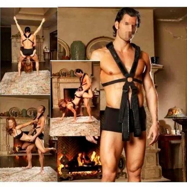 Секс-ремені "Sex Fantasy" Секс-гойдалки - Чорний - Садо-мазо X0000718 фото