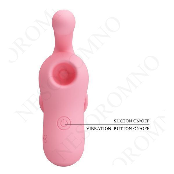 Стимулятор для клітора Pretty Love Magic Fairy на палець, рожевий, 9.1 см BI-300086 фото
