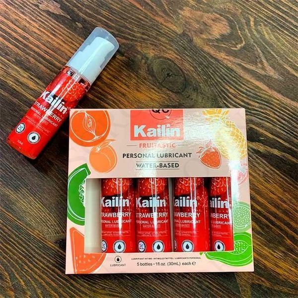 Їстівний лубрикант Kailin 30 мл Полуниця &mdash; Інтимне мастило X0000975-1 фото
