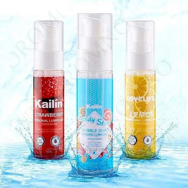 Їстівний лубрикант Kailin 30 мл Полуниця &mdash; Інтимне мастило X0000975-1 фото