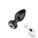 Анальна пробка Magic Motion Equinox USB з Д/У - Чорний - 9*3,5 см - Анальні іграшки X0000711 фото 1