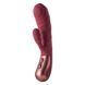 Подвійний вібратор рельєфний Dream Toys Dinky Duo Vibrator Jimmy K, бордовий DT21961 фото 1