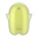 Вакуумний кліторальний вібратор із флуоресцентною поверхнею Satisfyer Glowing Ghost, жовтий T360602 фото 3