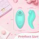 Вібратор із кліторальним стимулятором із язичком Every Night Toys Jen, зелений, 10 режимів вібрації 42073 /YAI707T-001 фото 9