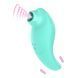 Вібратор із кліторальним стимулятором із язичком Every Night Toys Jen, зелений, 10 режимів вібрації 42073 /YAI707T-001 фото 1