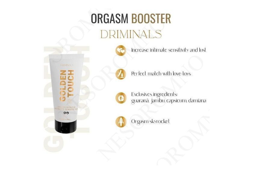 Лубрикант для клітора Driminals Golden Touch Booster оргазм, що посилює, 30 мл GT928004 фото