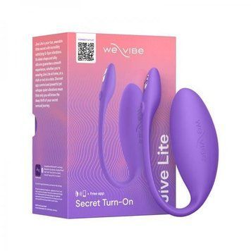 Смарт-вібратор для пар We-Vibe Jive Lite, фіолетовий WV24688 фото