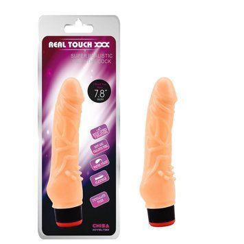 Вібратор CHISA Real Touch XXX із виступами для стимуляції клітора, на батарейках 247490 /CN-101824749 фото