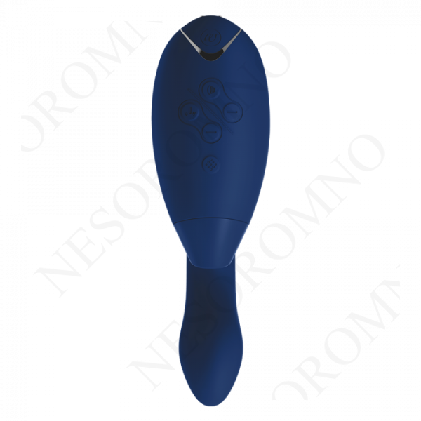 Інноваційний безконтактний стимулятор Womanizer Duo Blueberry W44056 фото