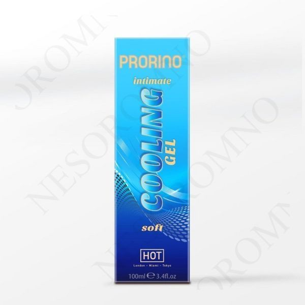 Лубрикант HOT PRORINO Cooling Gel з ефектом охолодження, 100 мл HT78002 фото