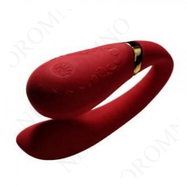 Вібромасажер з функцією управління зі смартфона ZALO Fanfan, Bright Red ZL00307 фото