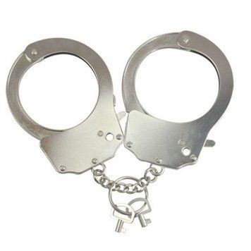 Наручники металеві Adrien Lastic Handcuffs AL30400 фото