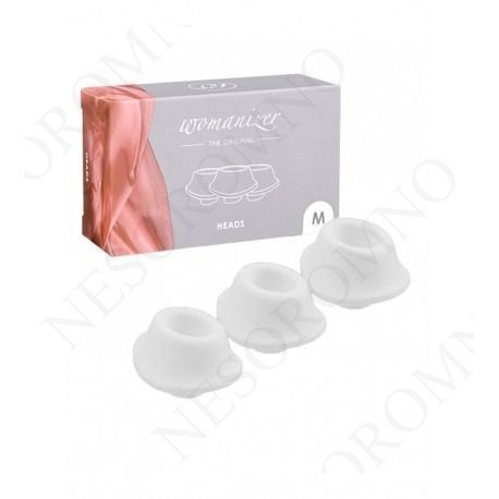 Змінні насадки на Womanizer Premium та Classic білі, розмір М W92182 фото