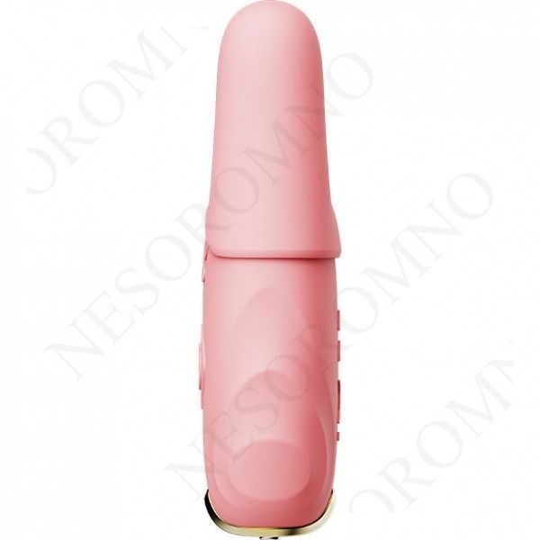 Бездротові смарт вібрують затискачі для сосків ZALO Nave Vibrating Nipple Clamps рожевий ZL30493 фото