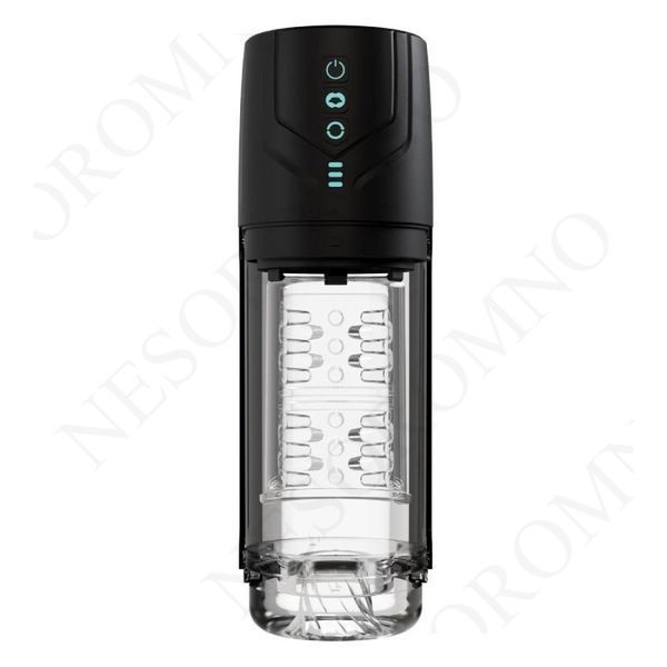 Мастурбатор Blush M For Men Whirlwind Pro з ротацією та всмоктуванням, прозорий BL70476SH фото