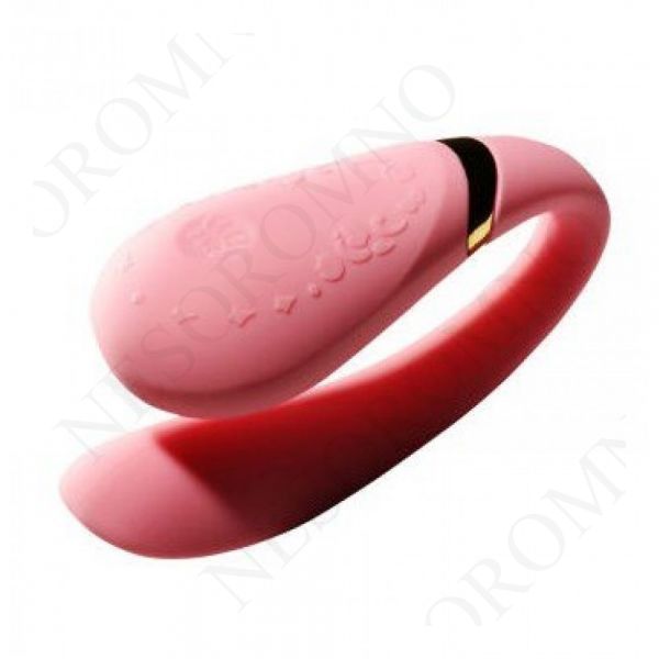 Вібромасажер з функцією управління зі смартфона ZALO Fanfan, Rogue Pink ZL00306 фото