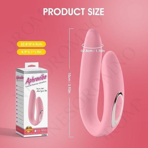 Вибратор для пар Chisa Aphrovibe Yours And Mine, розовый 359360 /CN-530735936 фото