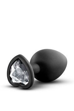 Анальна пробка з каменем BlushTEMPTASIA BLING PLUG MEDIUM BLACK T331051 фото