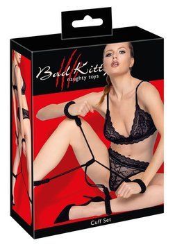 Система фіксації Bad Kitty Handcuffs S/M 24933001111 фото