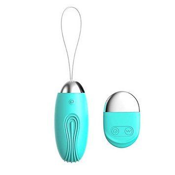 Яскраве віброяйце LILO USB бірюзове &mdash; Смарт іграшки X0000952-2 фото