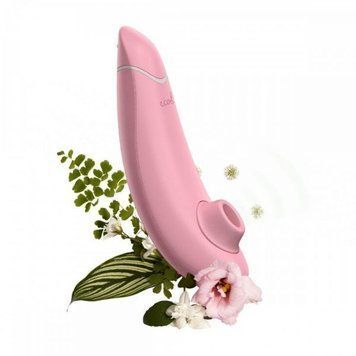 Безконтактний кліторальний стимулятор Womanizer Premium ECO з біоматеріалів, PINK W44073 фото