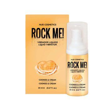 Рідкий вібратор NUEI ROCK ME зі смаком печива і вершків, 20 мл N33560 фото