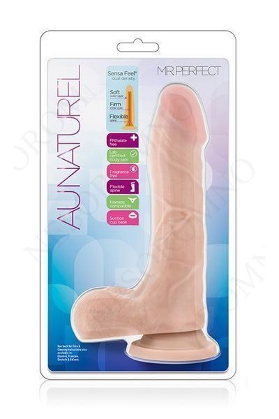 Фалоімітатор на присосці AU NATUREL 8.5INCH T330729 фото