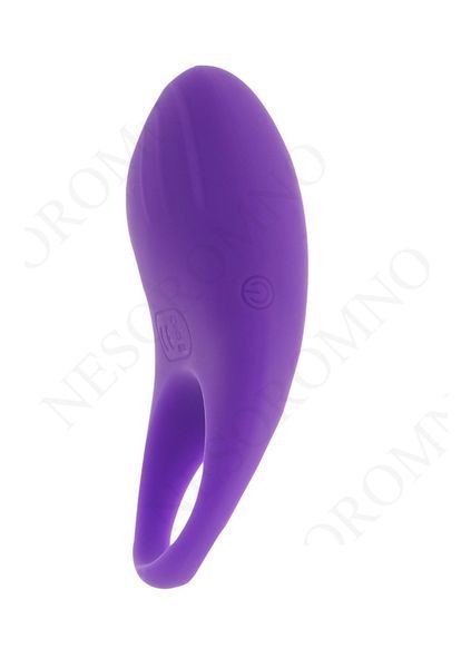 Вібро-ерекційне кільце з дистанційним пультом Toy Joy фіолетове, 8.9 х 4.2 см 10666 /Фіолетове фото